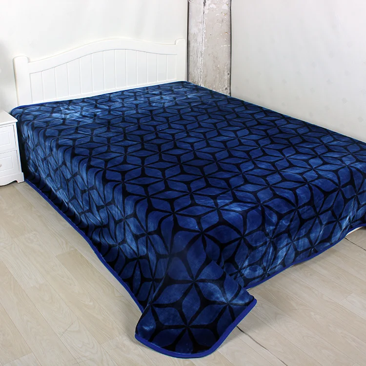 Wholesale Original Solaron Korean Blanket Thick Mink Plush Queen Size