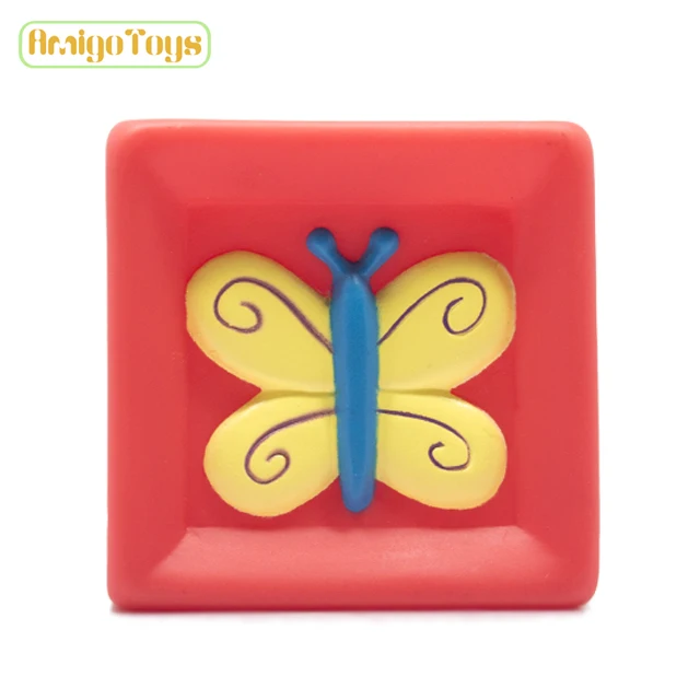 
Customized Fun Educational PVC Vinyl Rubber Duck Baby Kids Floating Block Bath Toys 