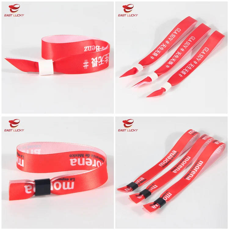 Promotion One-time Fabric Festival Hand Band For Party Event - Buy Hand ...