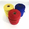 Lianye 5mm 8 Strands Colorful Braided Cotton Rope Packaging Rope Handbag Rope Handmade