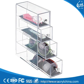 Design Acrylic Display Stackable Organizer Holder For Eyeglasses