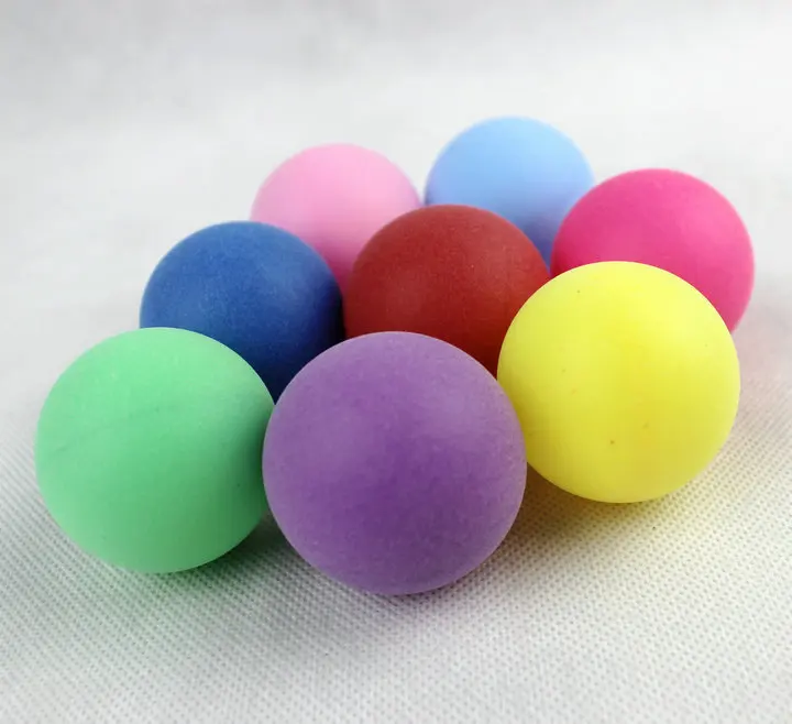 25Pcs 40mm Mixed Colours Ping Pong Balls No Logo Table Tennis Beer New 