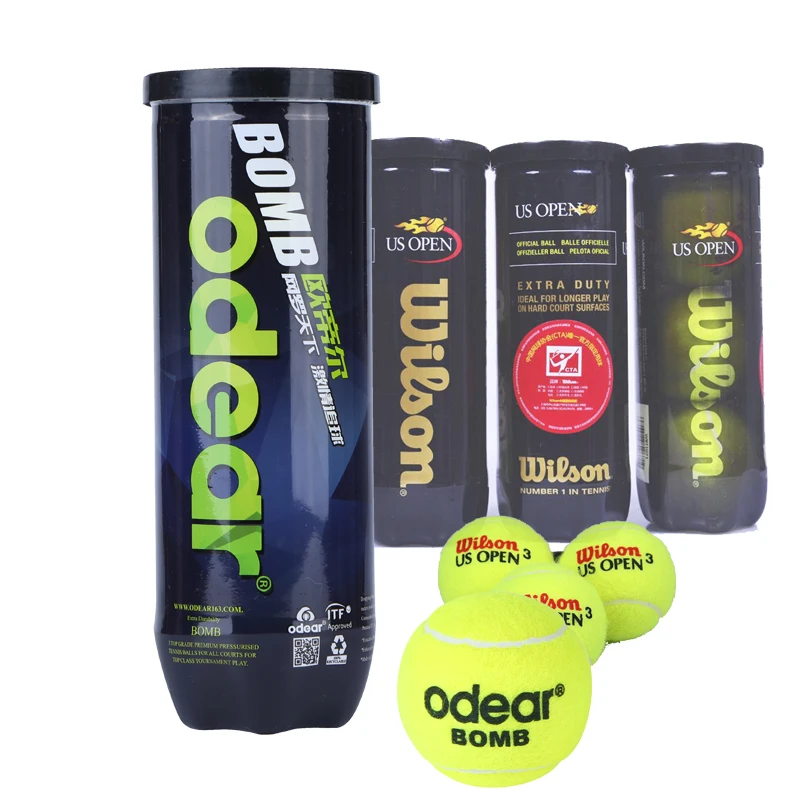 

Odear New Arrival Tin packing tournament tennis ball