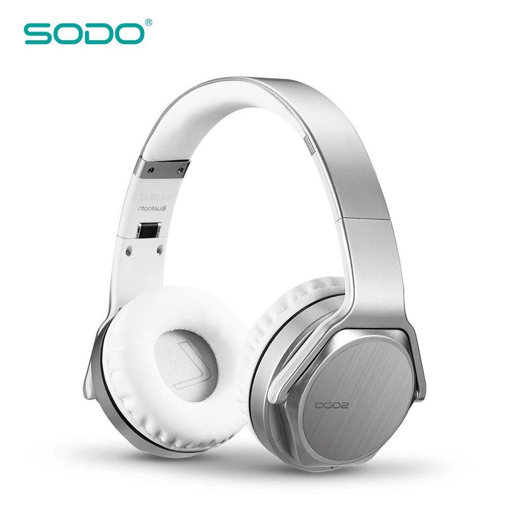 

SODO MH3 Custom Logo Bulk SD Card Slot Stereo Bluetooth Wireless Headphone Headset, Sliver;black;gold;rose gold