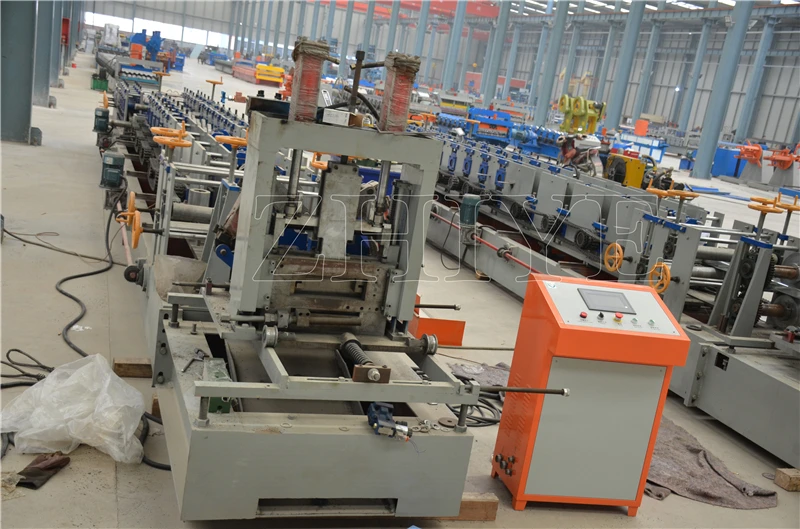  C And  Z Adjustable Purline Cold Rolling Forming Machines