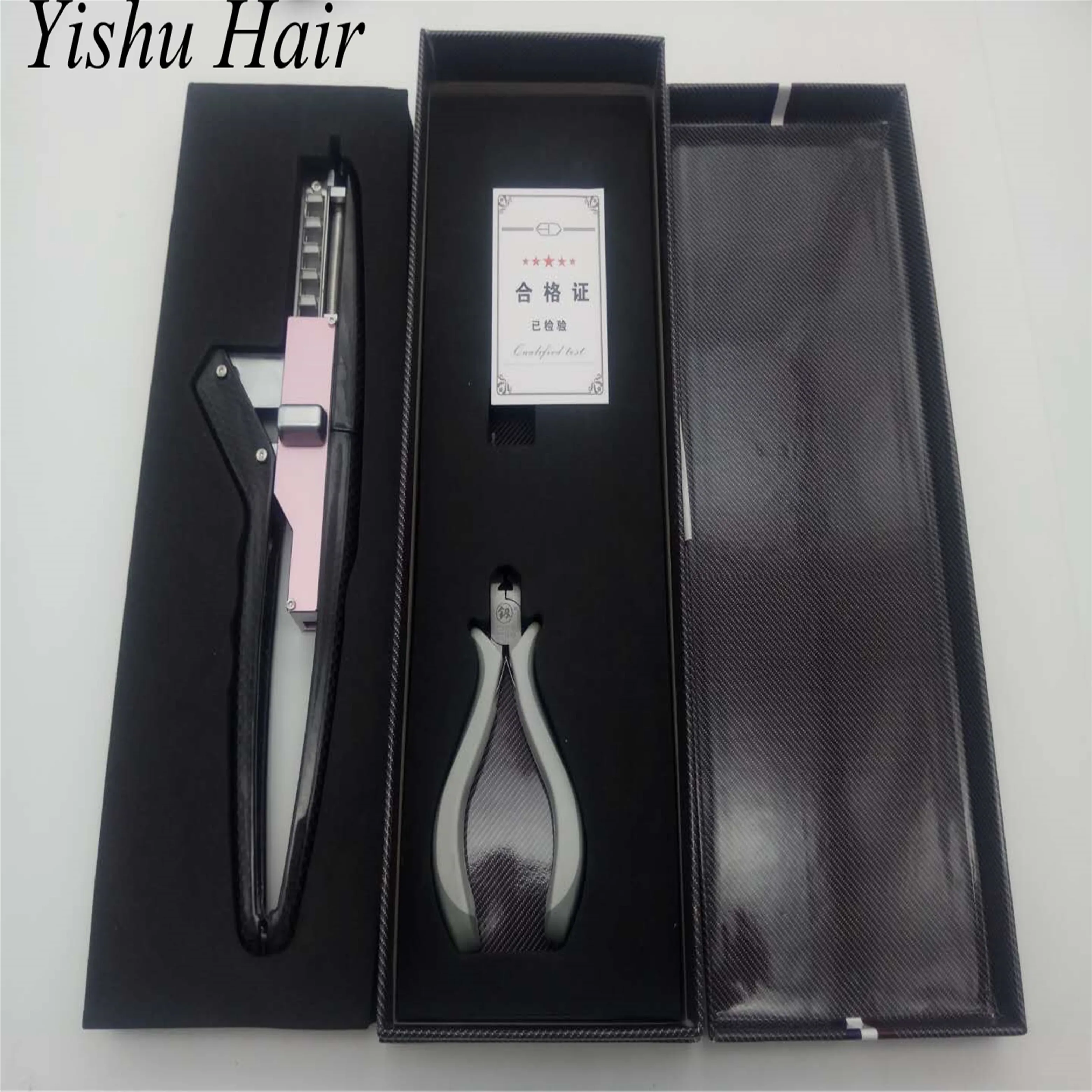 

2018 Most popular Hair extension tools for extension hair in salon 20min finish extension that The greatest invention with 6D 2, Silvery white