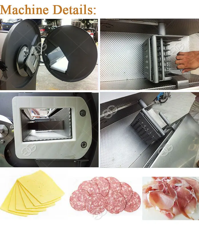 High Efficiency Good Price Ham and Cut Steak Sausage Slicer Meat Slicing Cheese Ham Baconic Bacon Cheese Slicing Machine