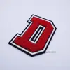 Custom chenille alphabet embroidery letter patch