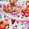 Bear Pattern Soft Minky Crystal Velvet Polyester Fabric for Free Samples