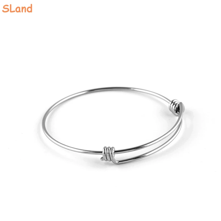Sland Jewelry Factory Low Moq Wholesale High Polished Tripple Loops