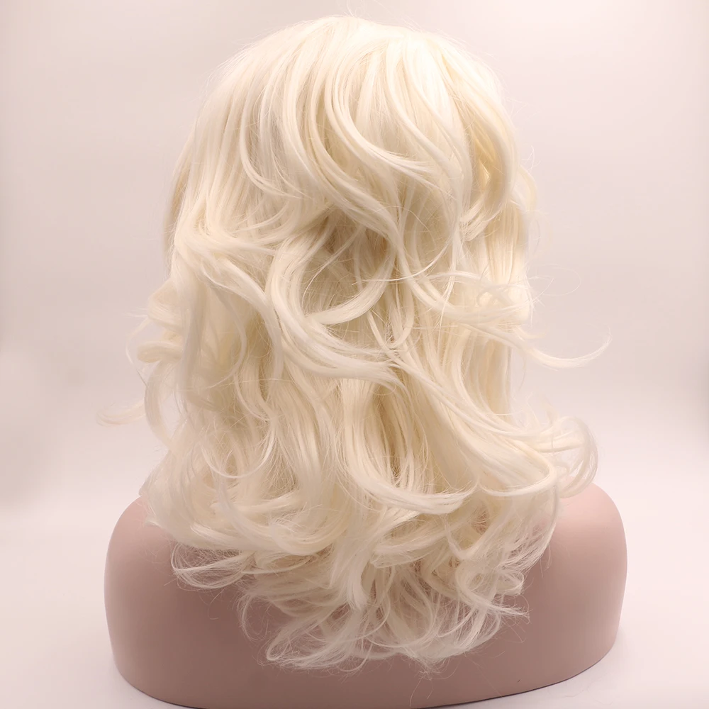 Fantasy Beauty Short White Platinum Blonde Heat Resistant Hair Blonde