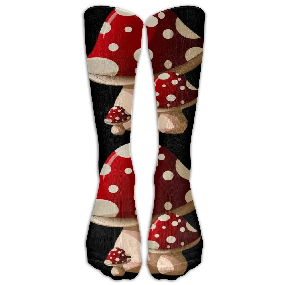 Color Number Printed Crew Socks Warm Over Boots Stocking Cool Warm Sports Socks