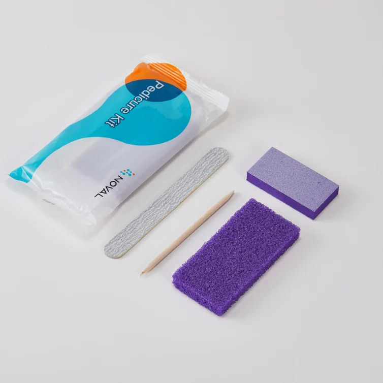 

Hot selling disposable Pedicure set for foot manicure, Purple