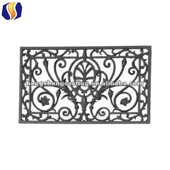 Antique Cast Iron Door Mat