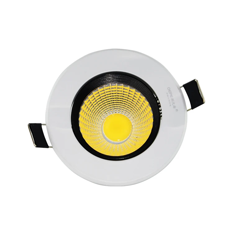 High quality 1w 12v mini ring spotlight downlight led recessed ceiling small ceiling surface mounted led gypsum spotlight