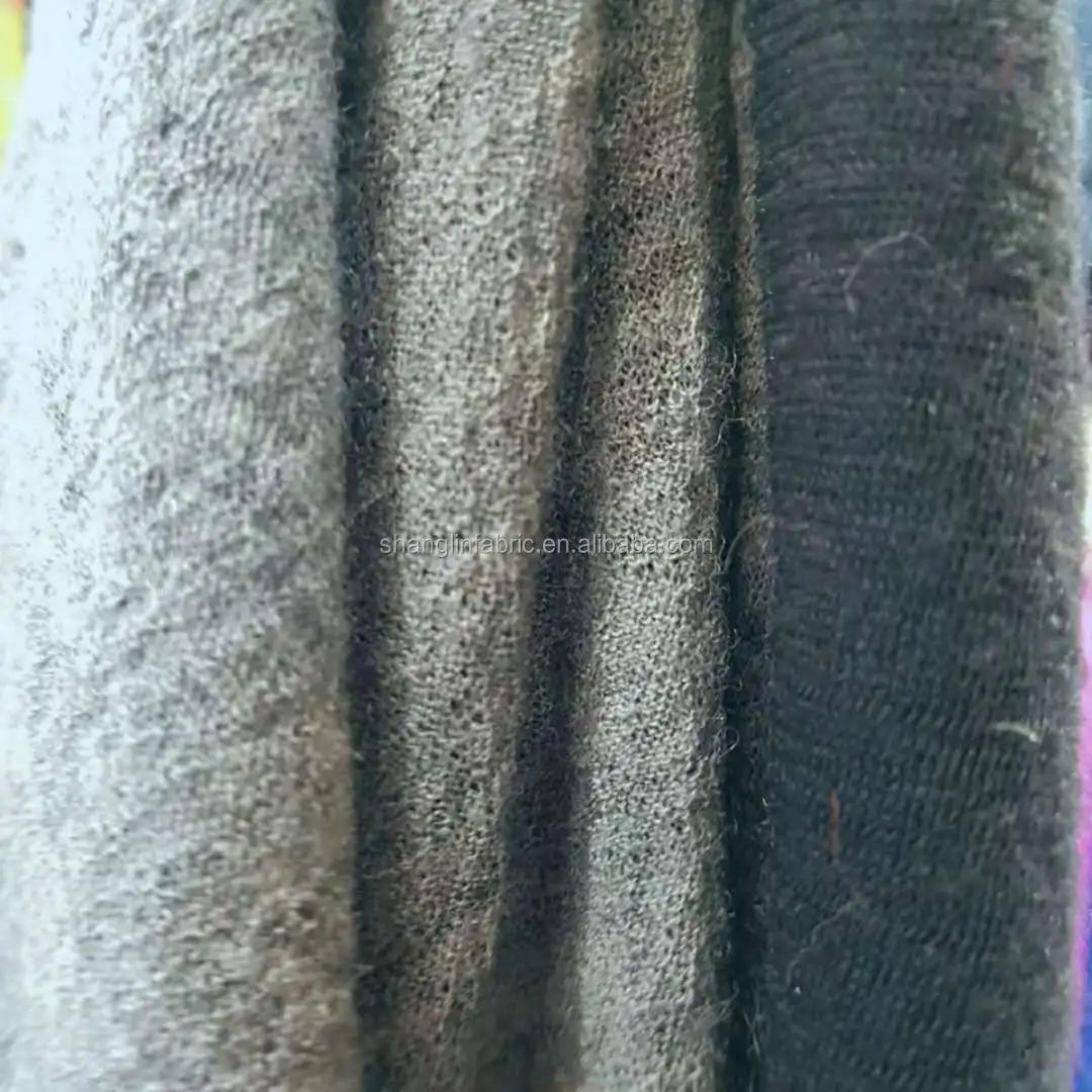 100 wool knit fabric