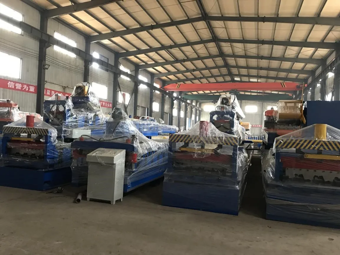 Decking Floor Sheet Cold Roll Forming Machine