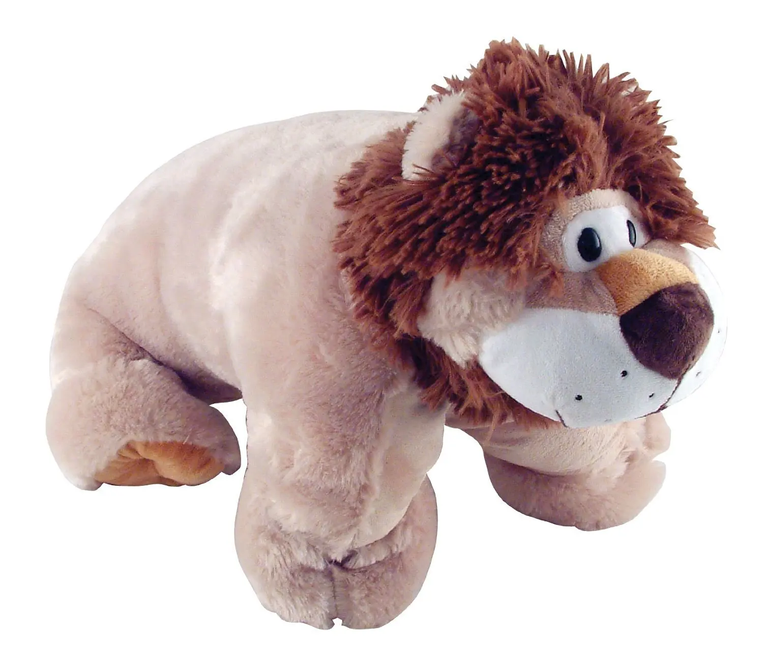 Buy Giant Pillow Chums Plush Lion Golden Brown 30 Inch X 20 Inch