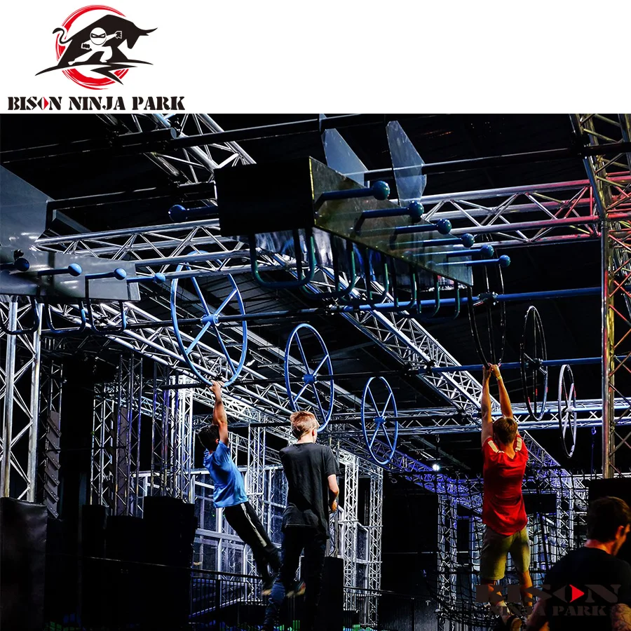 
Indoor ninja obstacles course sport equipment training 