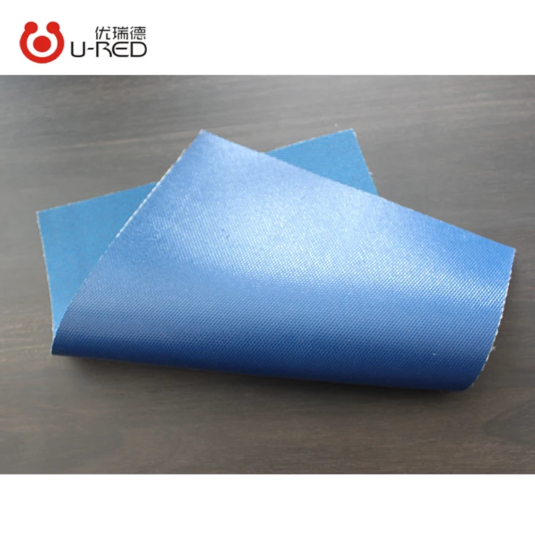 Chinese Manufacturer blue Coated Fiber Glass Fire Resistant Cloth