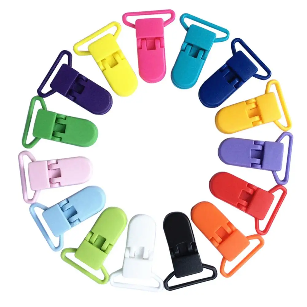 

20mm Plastic Baby Pacifier Clips for Baby Pacifier Nipples Holder