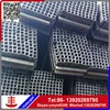 different sizes black square steel pipe/tube with marks on pipes