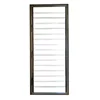 aluminium glass louvre window coffee house Window