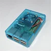 Wholesale Raspberry Pi 2 Pi 3 model B multicolor mini computer ABS case with cooling fan