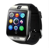 

Q18 Smart Watch with Touch Screen Support TF Sim Card Camera for Android Phone mens watches digital