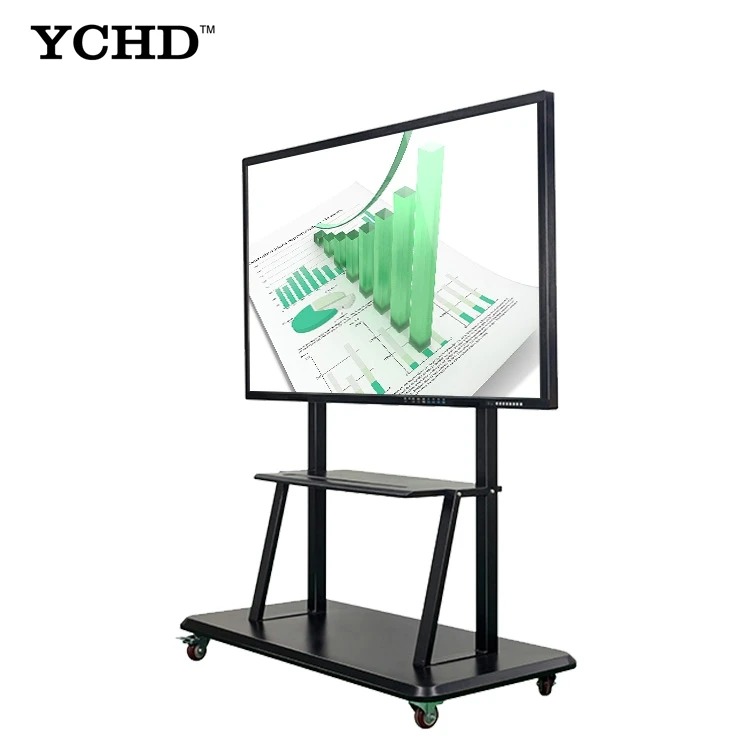 

50 inch android usb IR touch interactive touchscreen with Lcd monitor, Black