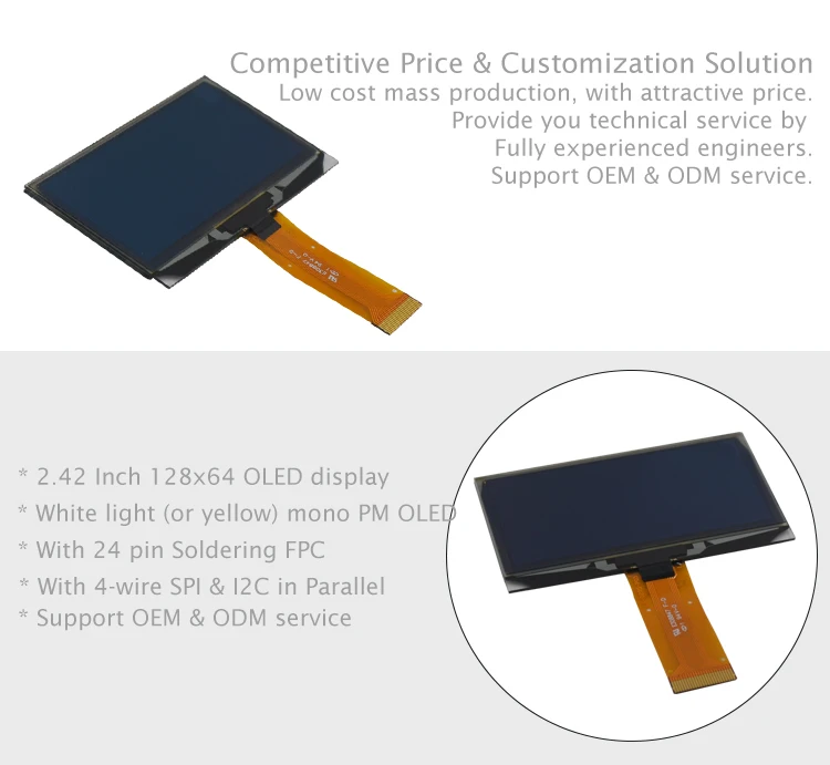 2.42 inch oled display ssd1309