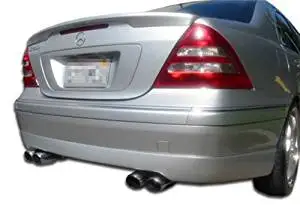 2001-2004 Mercedes C Class W203 Duraflex CR-S Rear Lip Under Spoiler Air Dam (non sport package) - 1 Piece (Clearance)