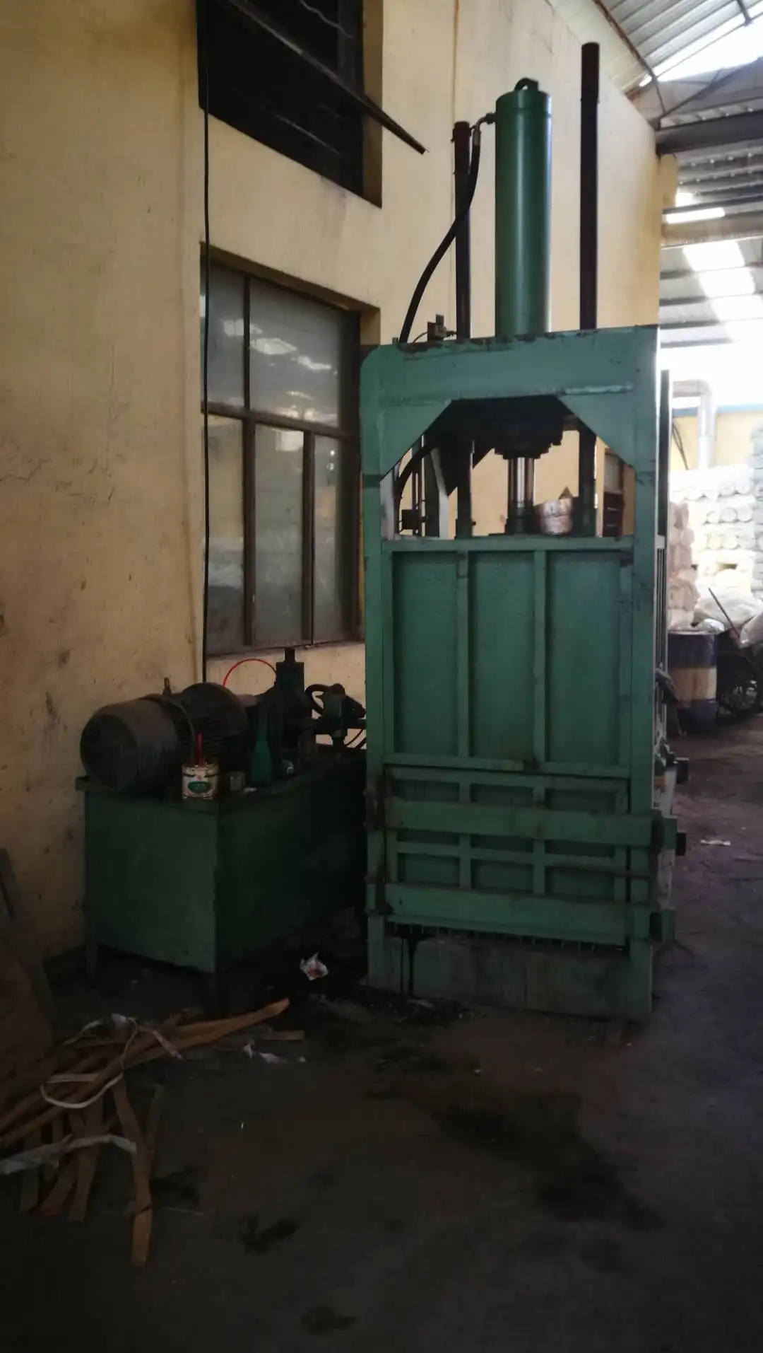
fabric baler machine 