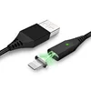 Yi-links G-5 3 in 1 Type-C/ Micro/For Lightning Fast Charging magnetic Usb Cable with Net Protector Data Transfer for iPhone