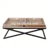 high quality low price Living Room Furniture 2017 new style modern wood coffee table disassembling coffee table