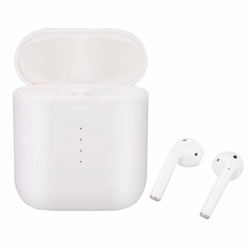 

2019 new trending i10 tws earphone noise-cancelling earbuds bt 5.0 binaural call automatic charging for iphone xr, White