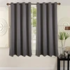 Wholesale luxury Eyelet blackout ready made curtain for living room sets