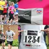 Custom Marathon Running Race Numbers Bib Tyvek Paper Race Bibs with Free Pins