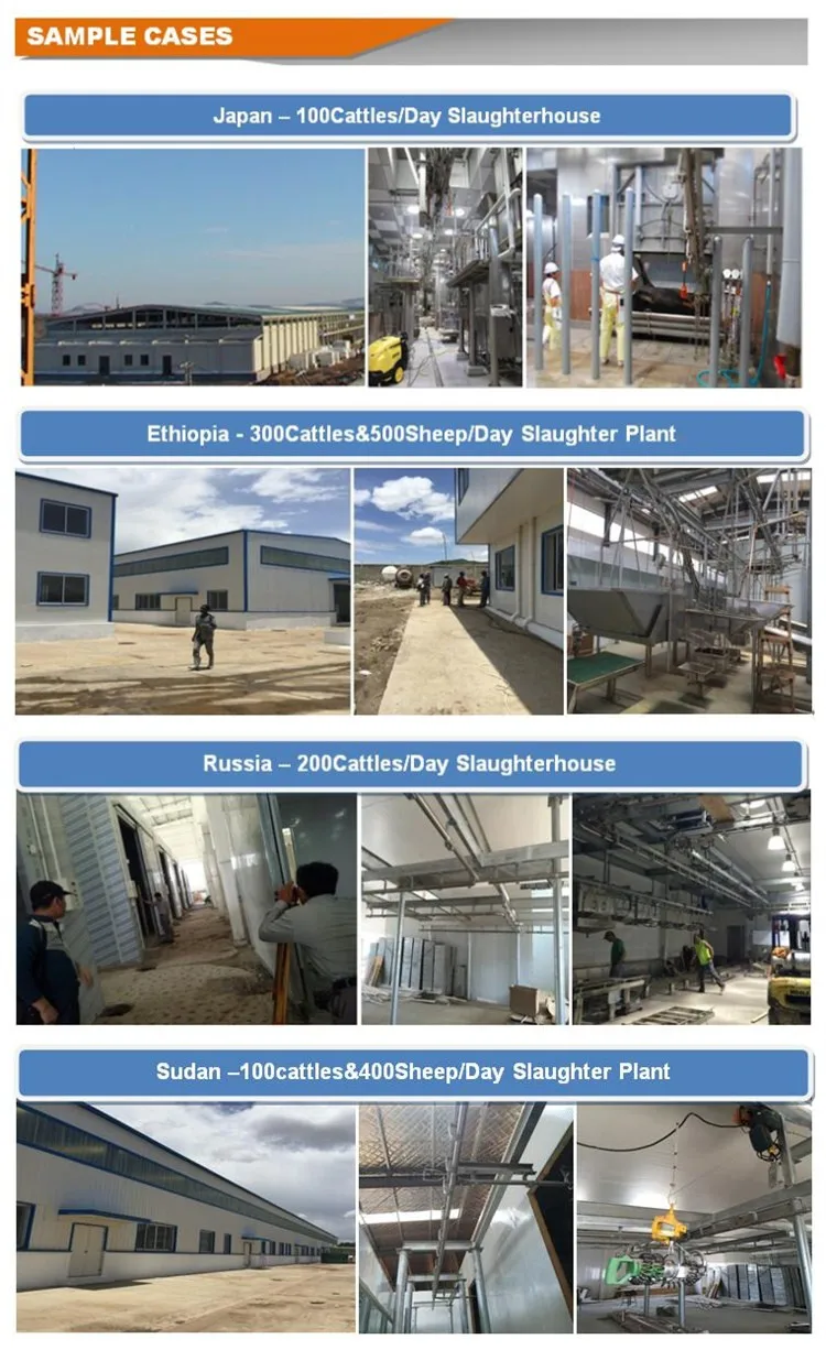 Halal camel slaughterhouse ritual camel slaughtering equipment