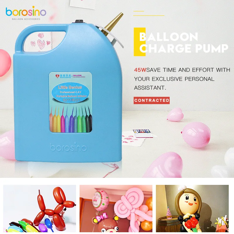 
High Efficiency Air Compressors Pumps with Battery for Twisting Balloons B211 