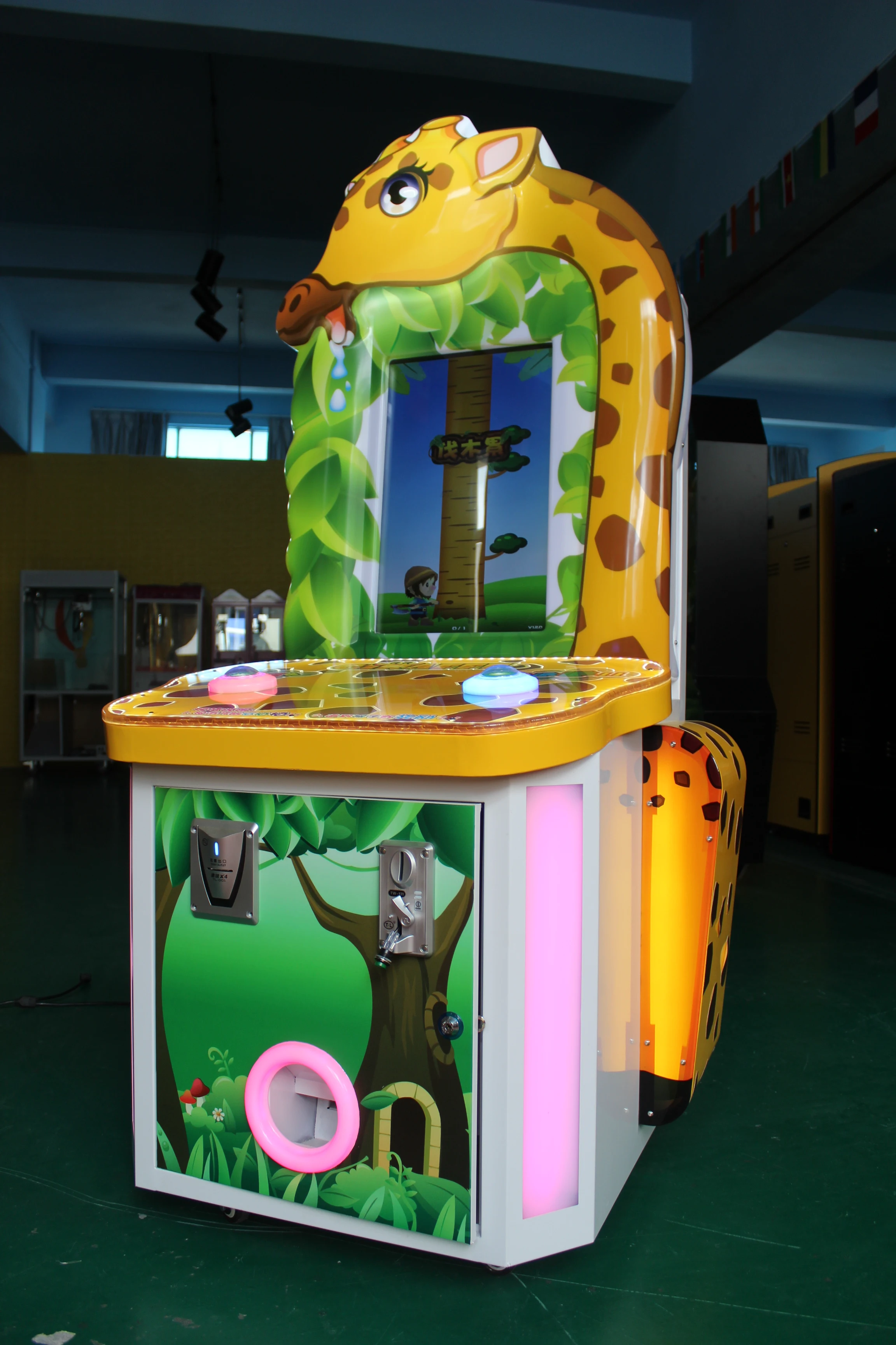 儿童投币式游戏机游戏机儿童视频游戏