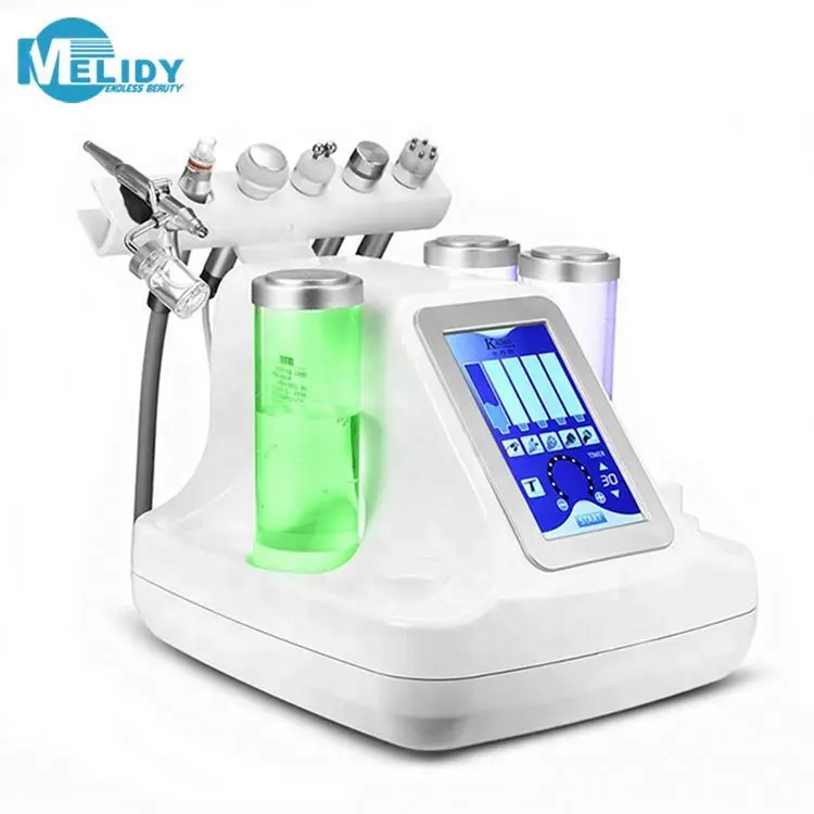

6 in 1 Hydra Cleaning Water Jet Beauty Machine Facial Care Oxygen Equipment