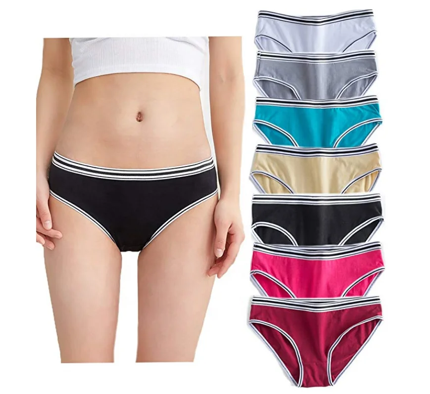 Accept small order 95%cotton 5%spandex women boyshorts panties in stock