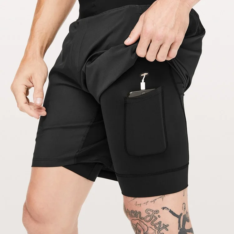 

XTD MS0007 High quality spandex / polyester casual athletic shorts for men fitness, Customized colors