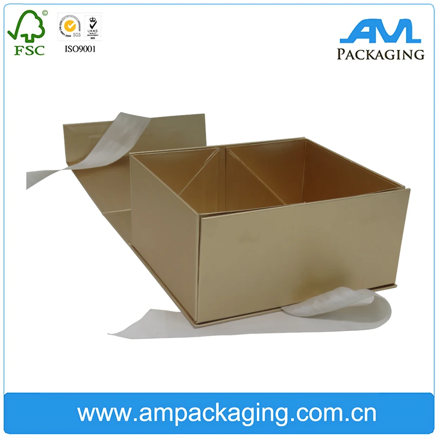 Custom Rigid Cardboard Knock Down Flat Pack Paper Hard