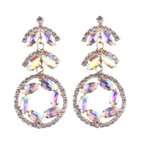 

2018 Statement Water Drop Earrings For Women Crystal Earrings