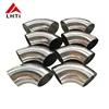 Gr2 titanium mandrel bends 90 degree elbow for exhaust pipe fittings