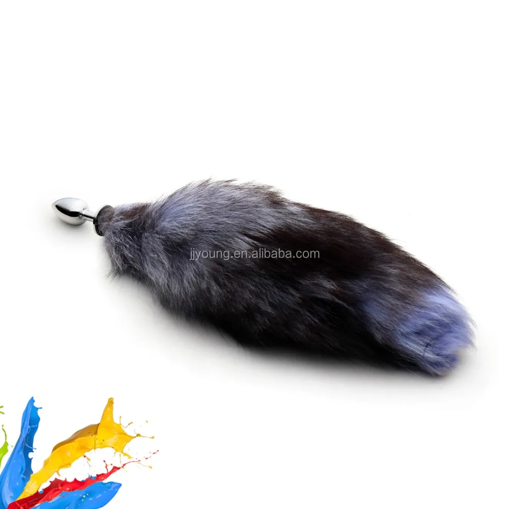hot sale sm toys animal tail anal sex toys butt plug for man and