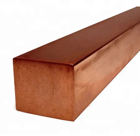 rectangular copper bar