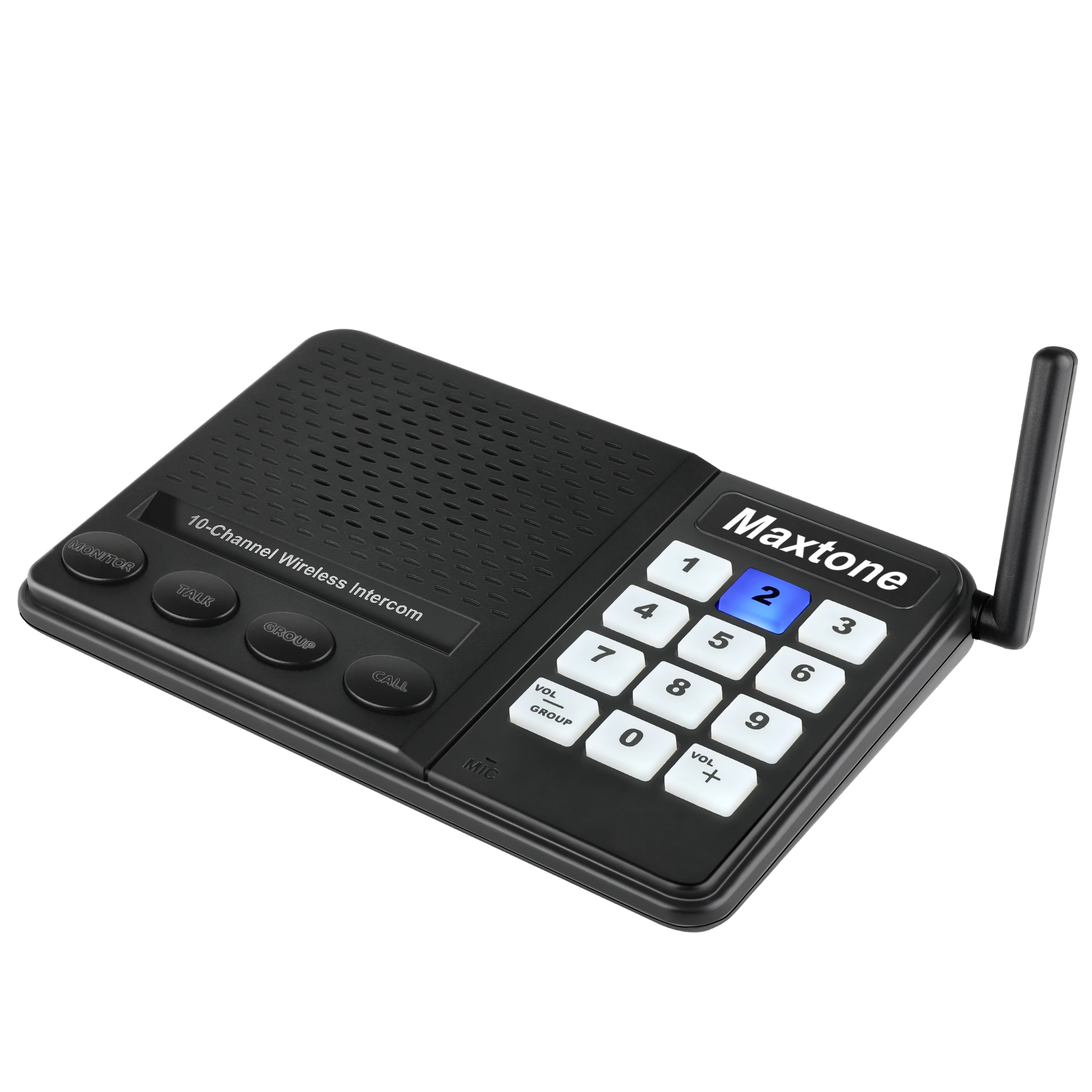
Multi Channel Wireless intercom system 10 channel wireless intercom for home or office,Baby elderly monitor 